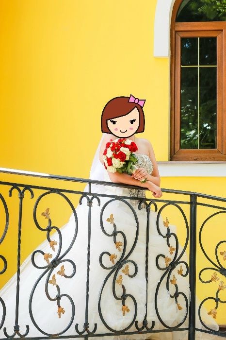 Весільна сукня айворі