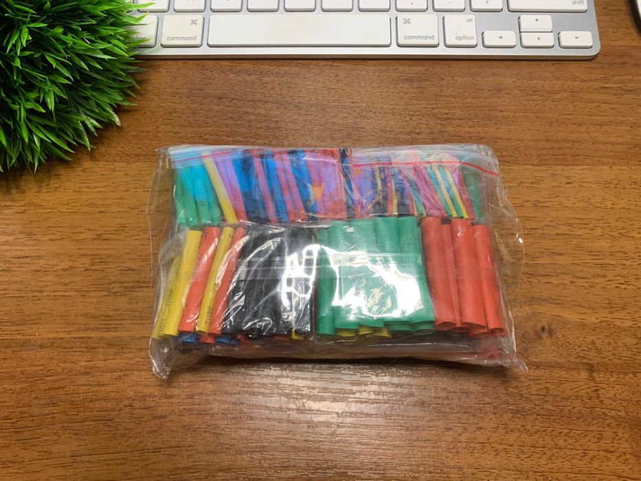 Термоусадочная трубка 328 шт. (Цветная)