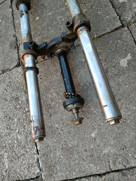 Yamasaki gb street 50 zawieszenie przód kiero romet zipp router zacisk