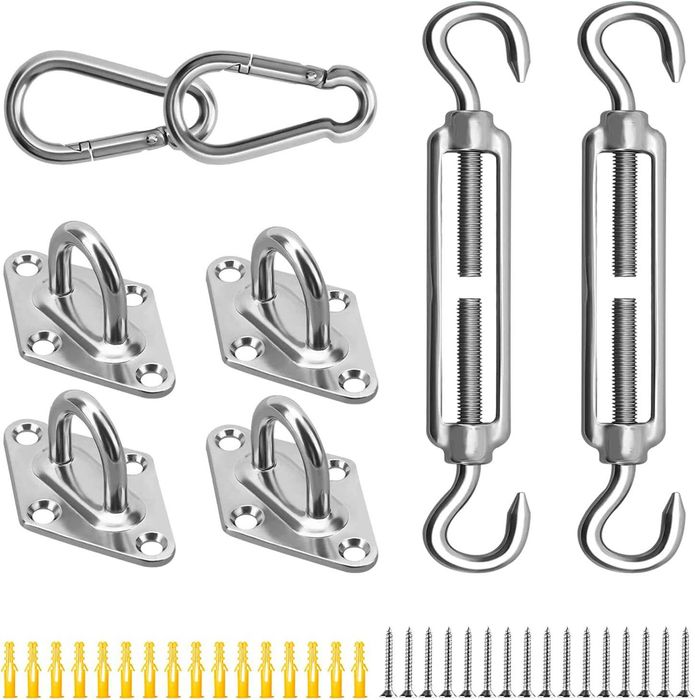 Toldo Vela Sombreamento Jardim/Terraço — Proteção UV, Várias Medidas