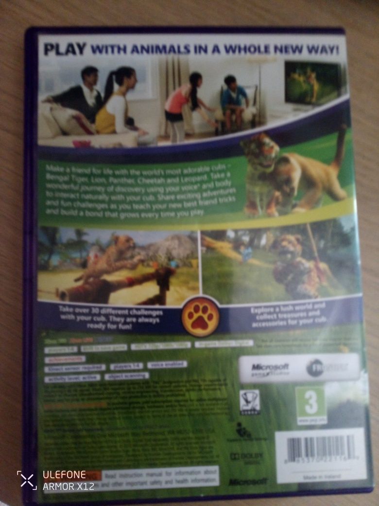 Kinectimals gra x box 360