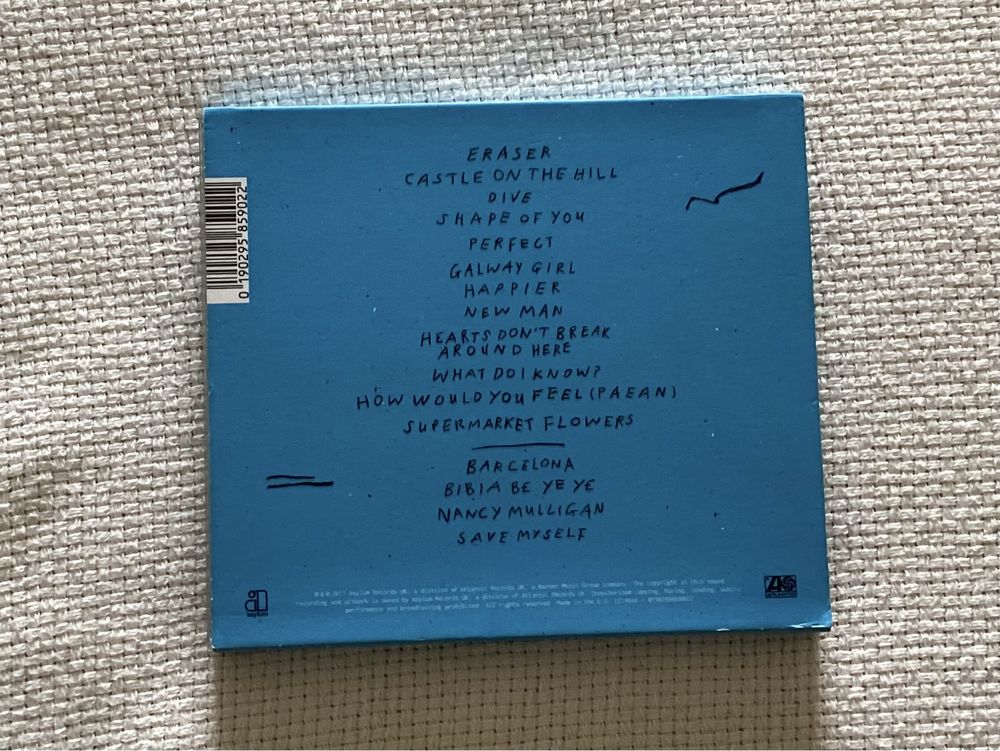 CD Ed Sheeran, como novo