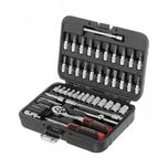 Набор инструментов 46 ед. STORM, 1/4", Сr-V INTERTOOL ET-8046 В Сумах
