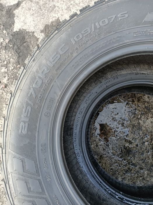 Opony bus 215/70r15C zimowe Nokian WRC3 nowe