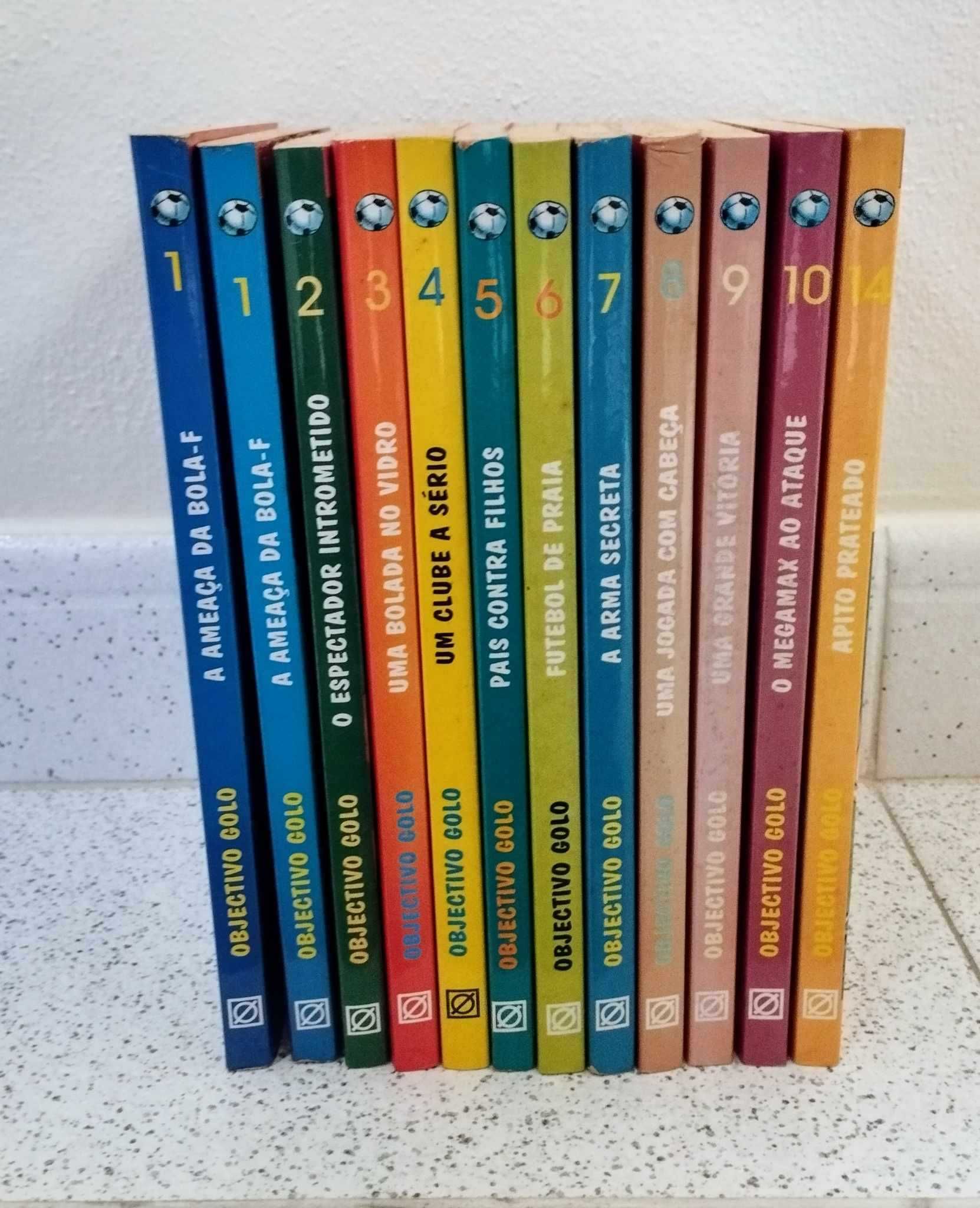 Colecção 11 Livros "Objectivo Golo" (Editora: VERBO) - Quase Completa