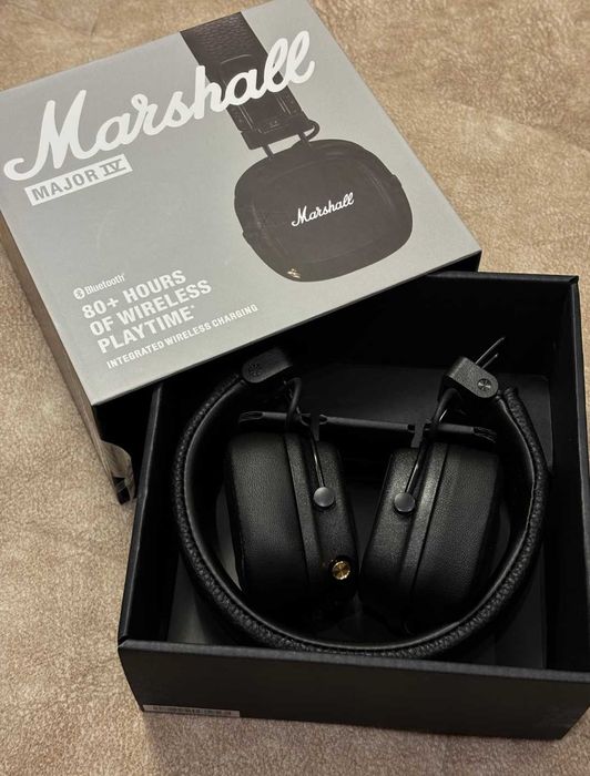 ‼️Бездротові акумуляторні навушники Маршал мажор 4 Marshall major 4