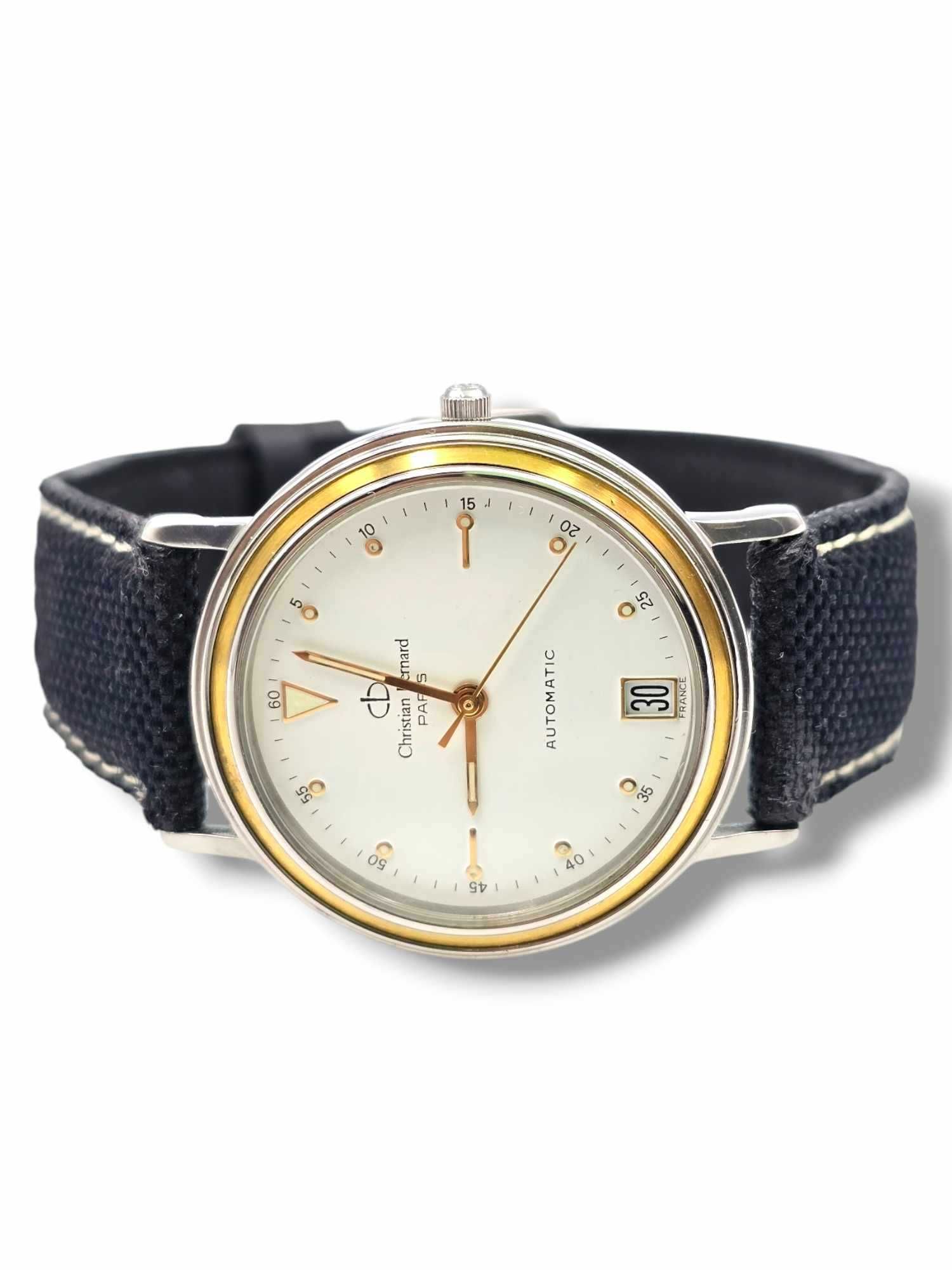 Niespotykany! Zegarek Christian Bernard Automatic Date