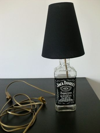 Candeeiro garrafa Jack Daniels