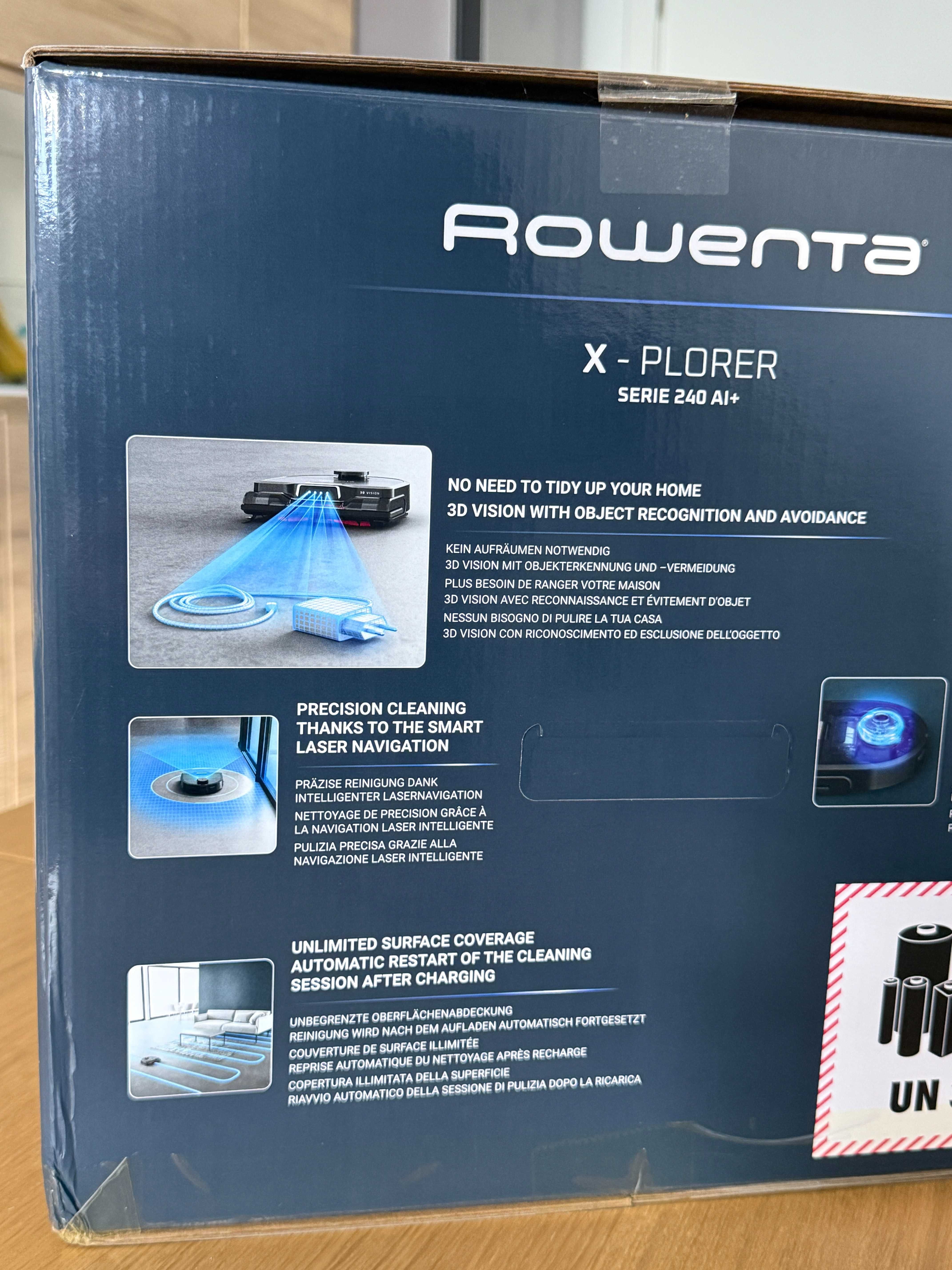 Aspirador Robot Rowenta - Como Novo