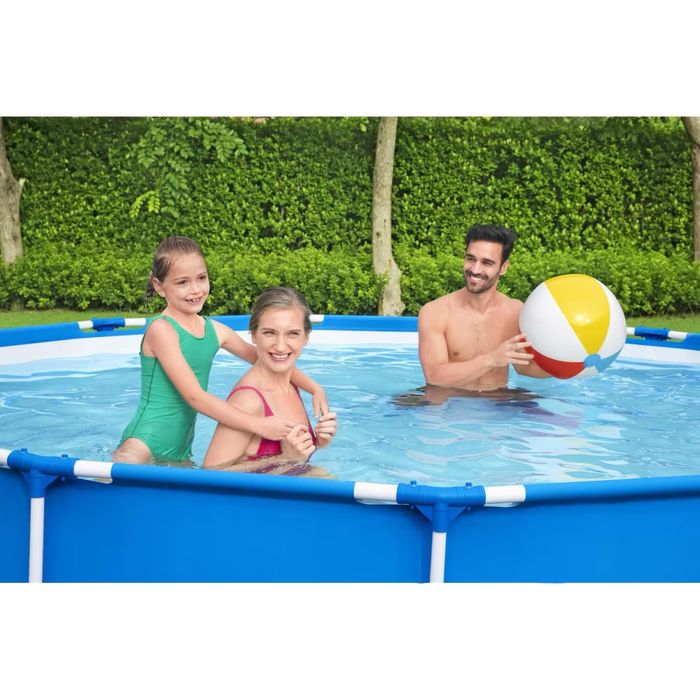 Piscina Bestway Steel Pro 3,60m x 0,76m - impecável