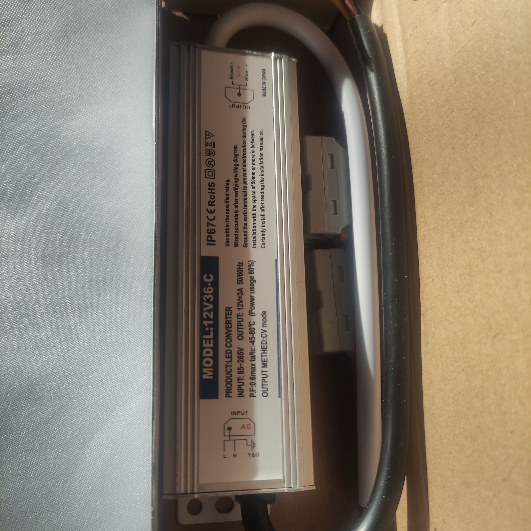 LED konwerter 12v36-c