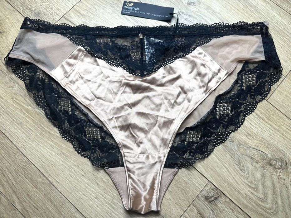 Autograph kawowe majtki większe nowe 56