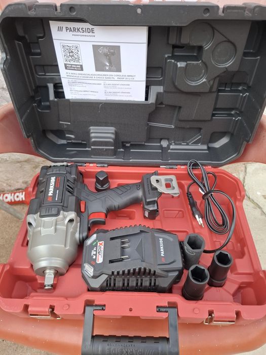 Chave de Impacto Performance 20v Parkside