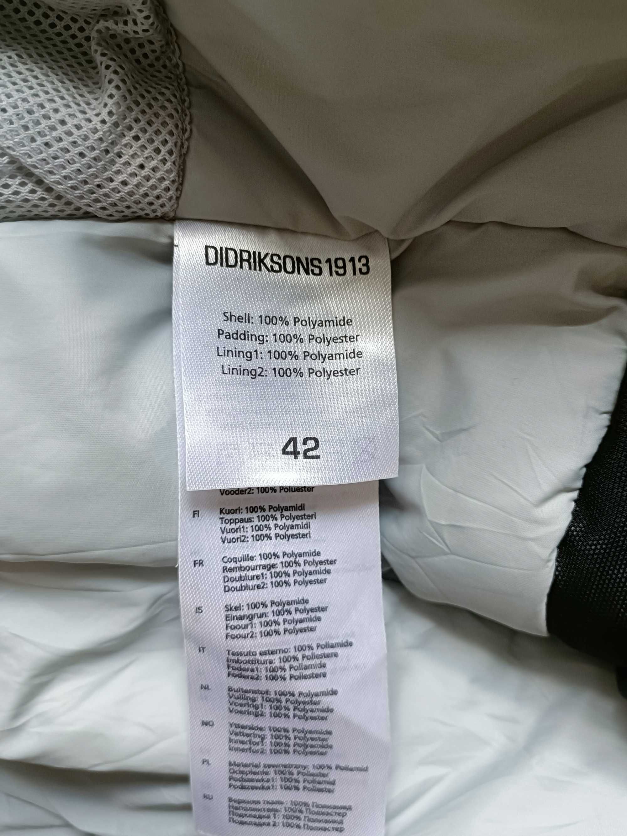 Didriksons kurtka zimowa damska narciarska snowboardowa L jak nowa
