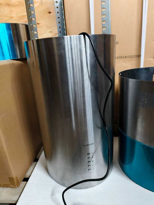 Вытяжка островная подвесная  потолочная Klarstein Beretta. 99 -117 см