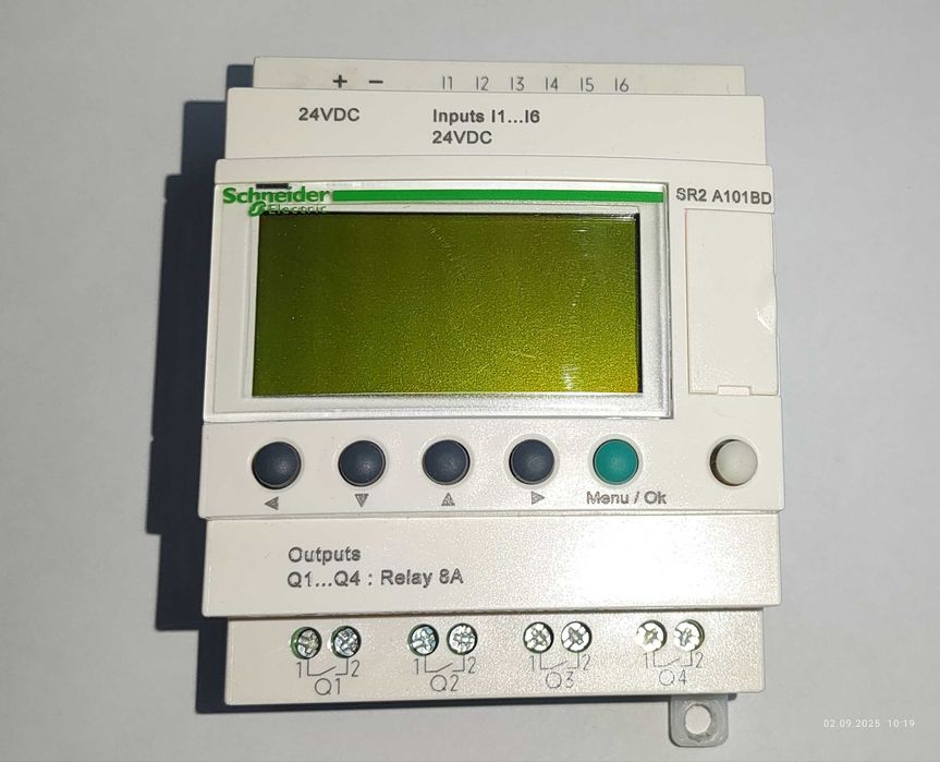 Інтелектуальне реле Zelio Logic
SR2A101BD