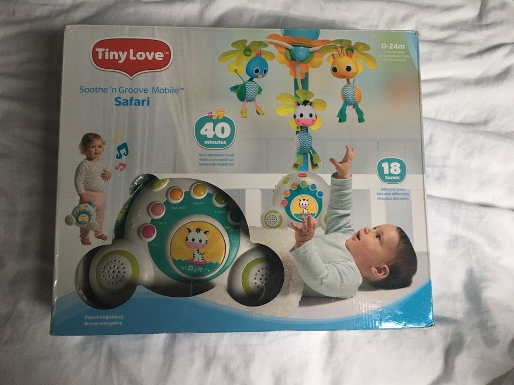 Tiny Love Karuzela Rośnij z muzyką 0-24m SAFARI NOWA!!!