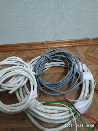 Остатки кабеля и провода