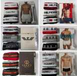 Bokserki Męskie 3pak Tommy Armani Boss Gucci Lacoste