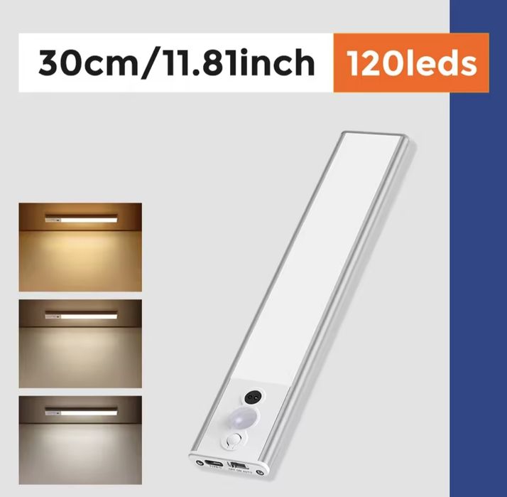 Светодиодный светильник с датчиком движения.