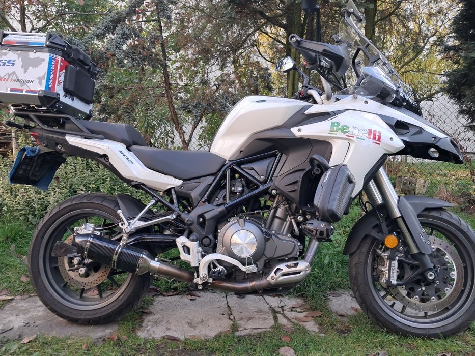 Benelli trk 502 na A2 9000 km prrzebiegu