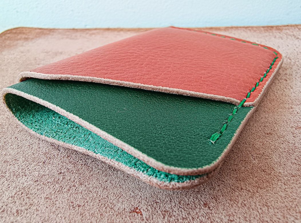 Borubar Skóroszyj - luksusowy portfel / cardholder skórzany