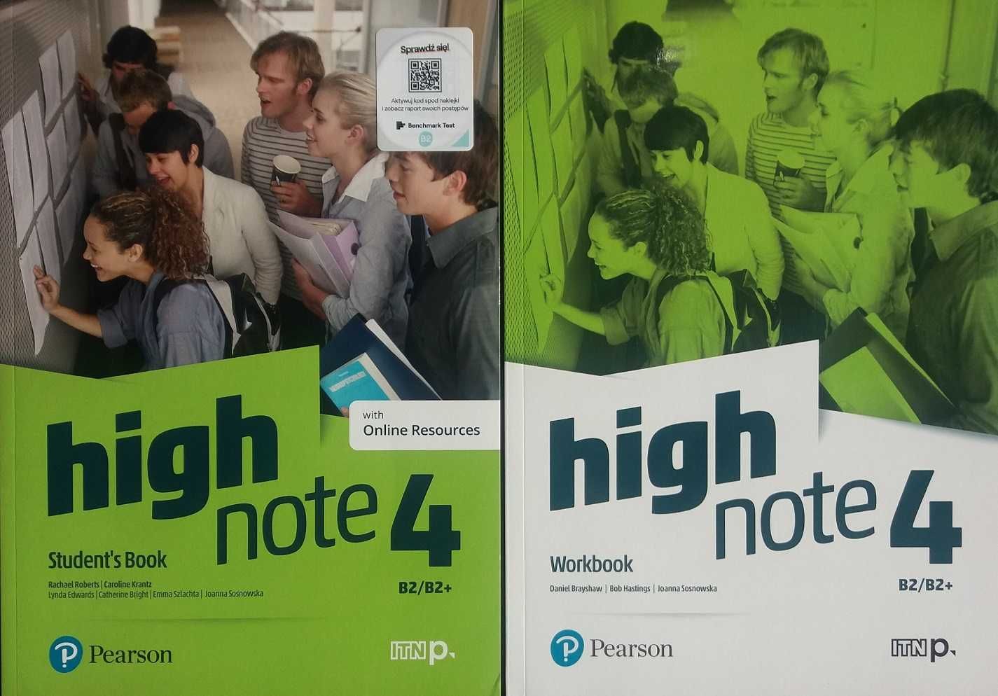 High Note 4 Students's Book + Workbook + Benchmark Pearson