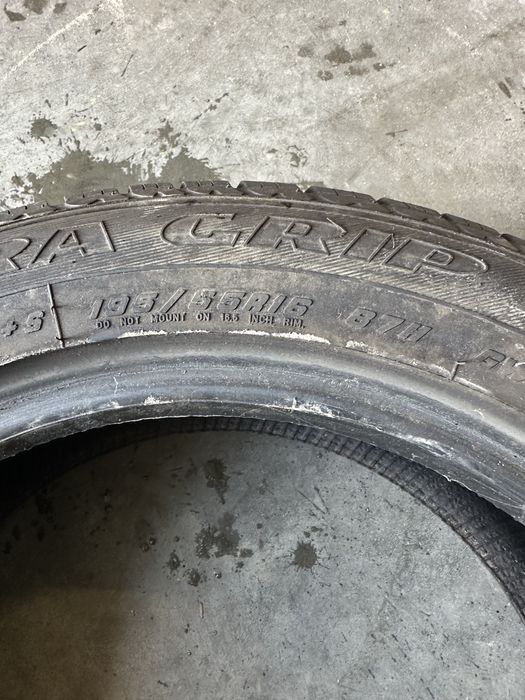 4x zimowe 195/55R16 Goodyear Eagle UltraGrip Runflat cena za komplet