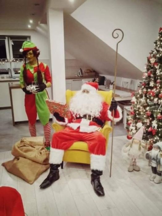 Mikolaj i elf w twoim domu