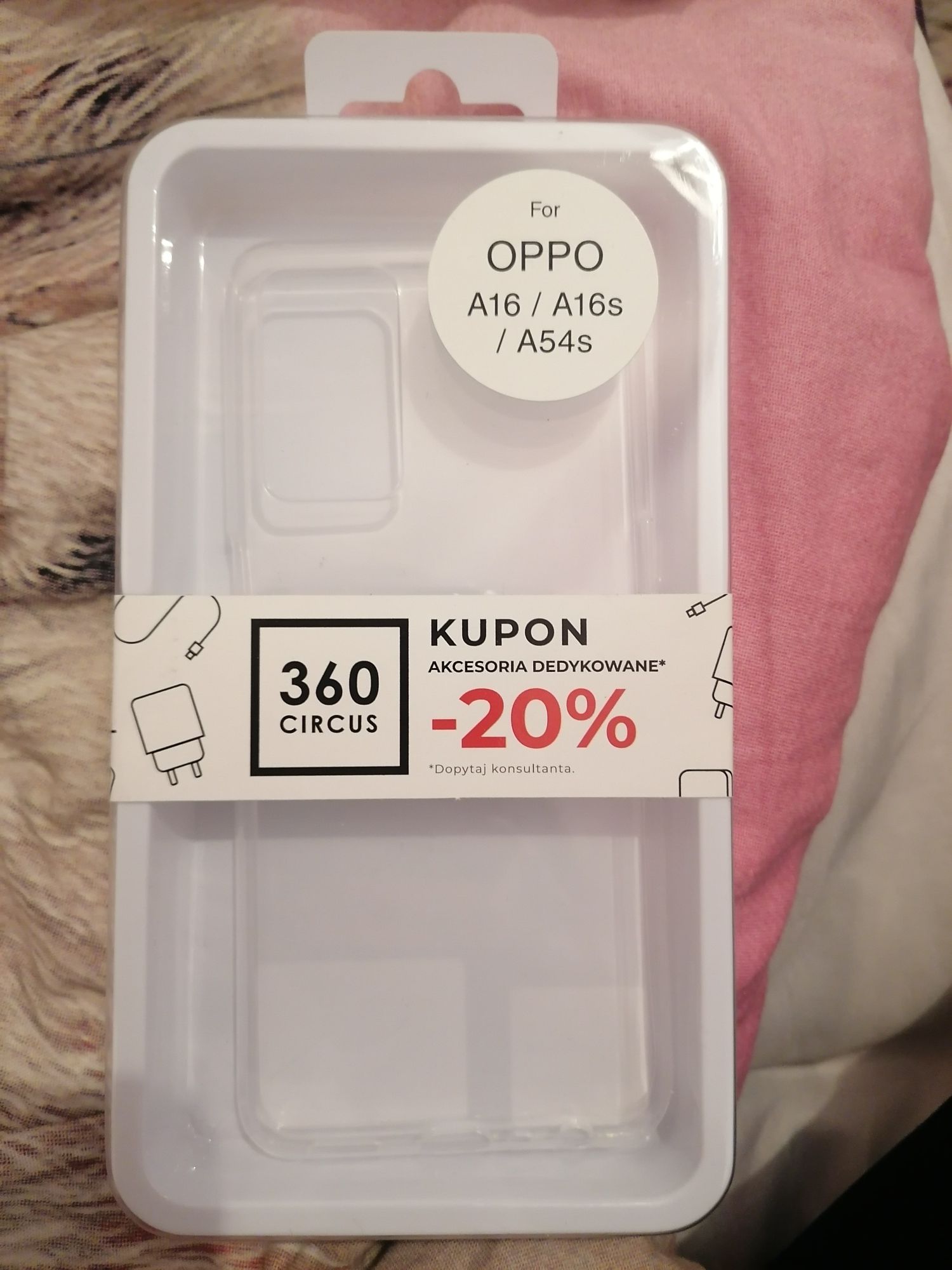 Oppo A16 Oppo A16s Oppo A54s nakładka etui transparentne przezroczyste