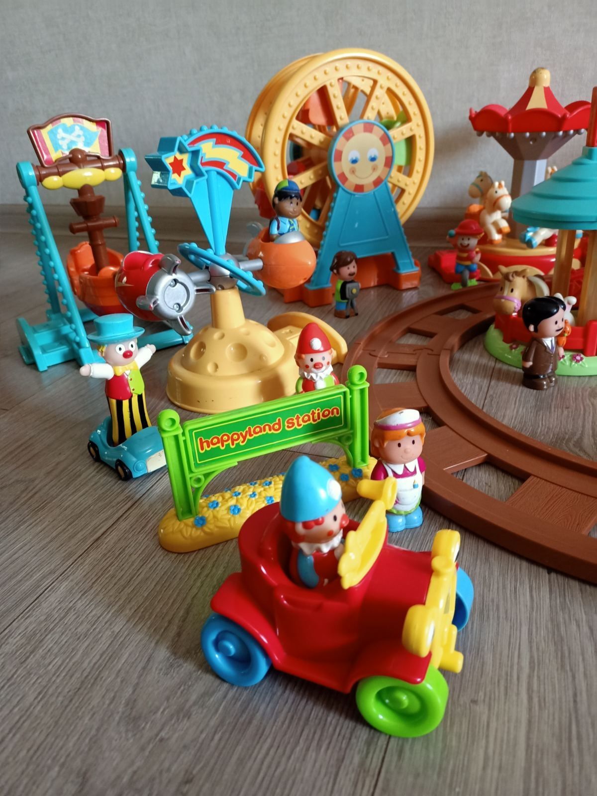 Железная дорога, игровой набор Elc