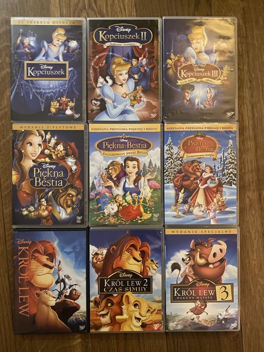 Bajki Disney DVD
