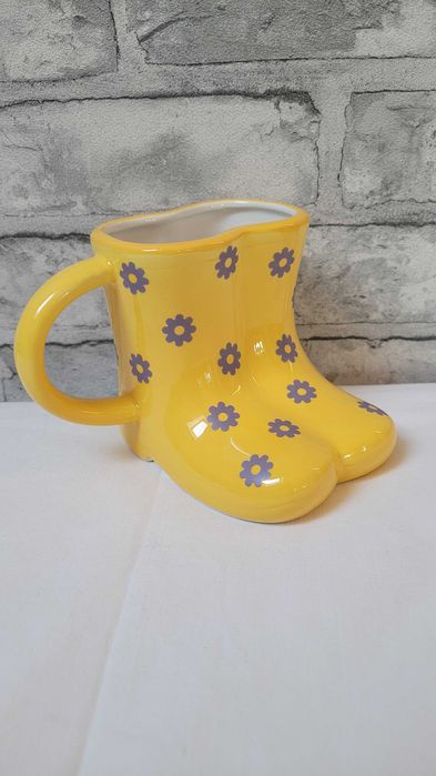 Kubek ceramiczny buty kaloszki PRIMARK
