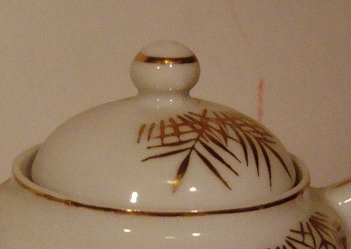 Serviço de chá Chinês em porcelana muito antigo (Vintage)