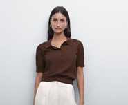 Поло Massimo Dutti футболка светр
