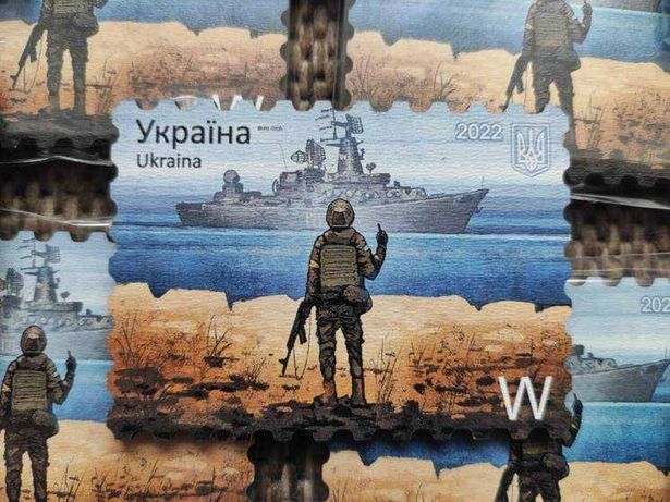 Магніт марка Руский Воєнний Корабель магніт на холодильник серія W