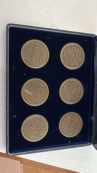 Medalhas em bronze