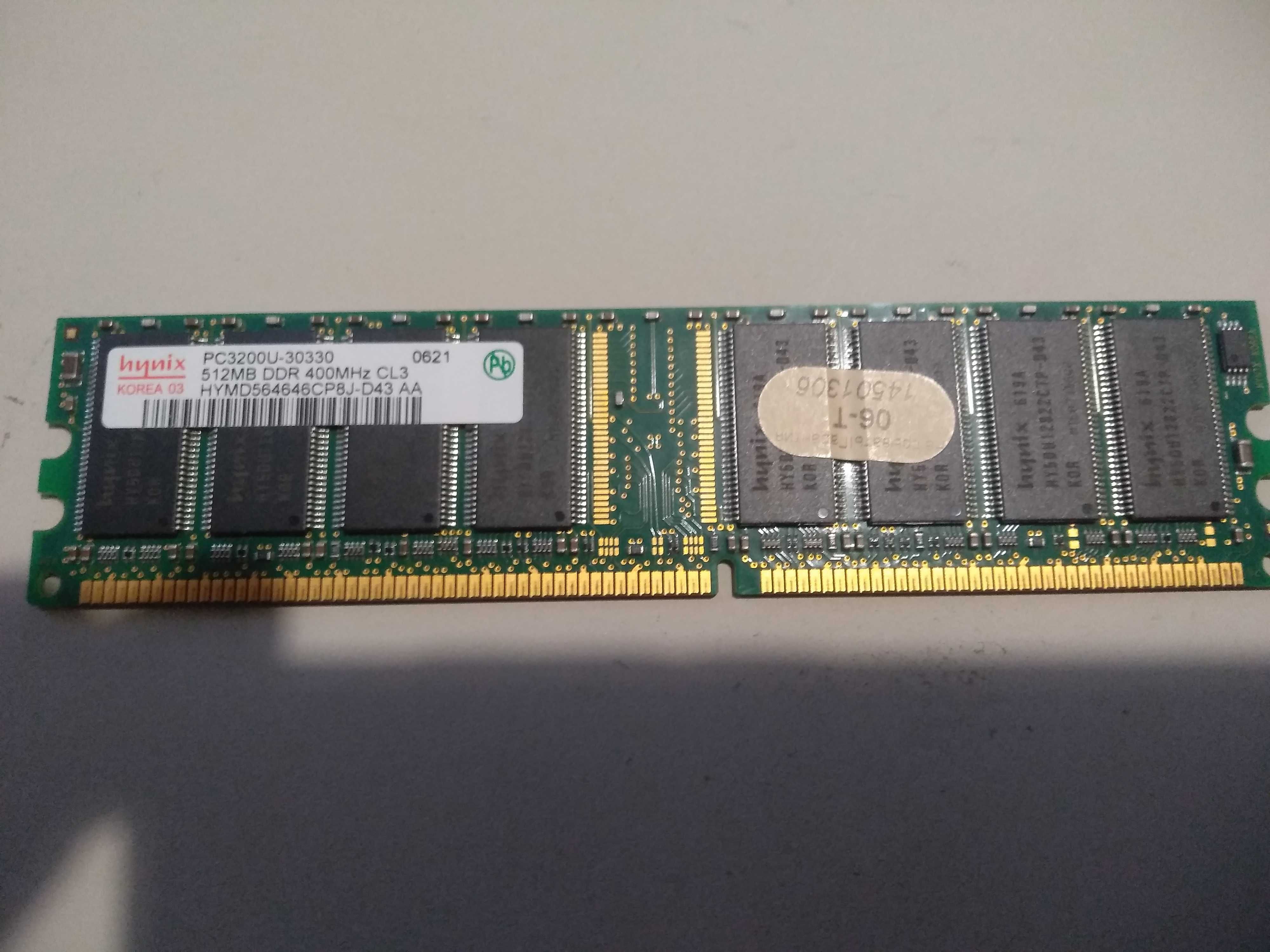 Продам оперативную память DDR1 PC3200 (512Mb, 256Mb, 128Mb)