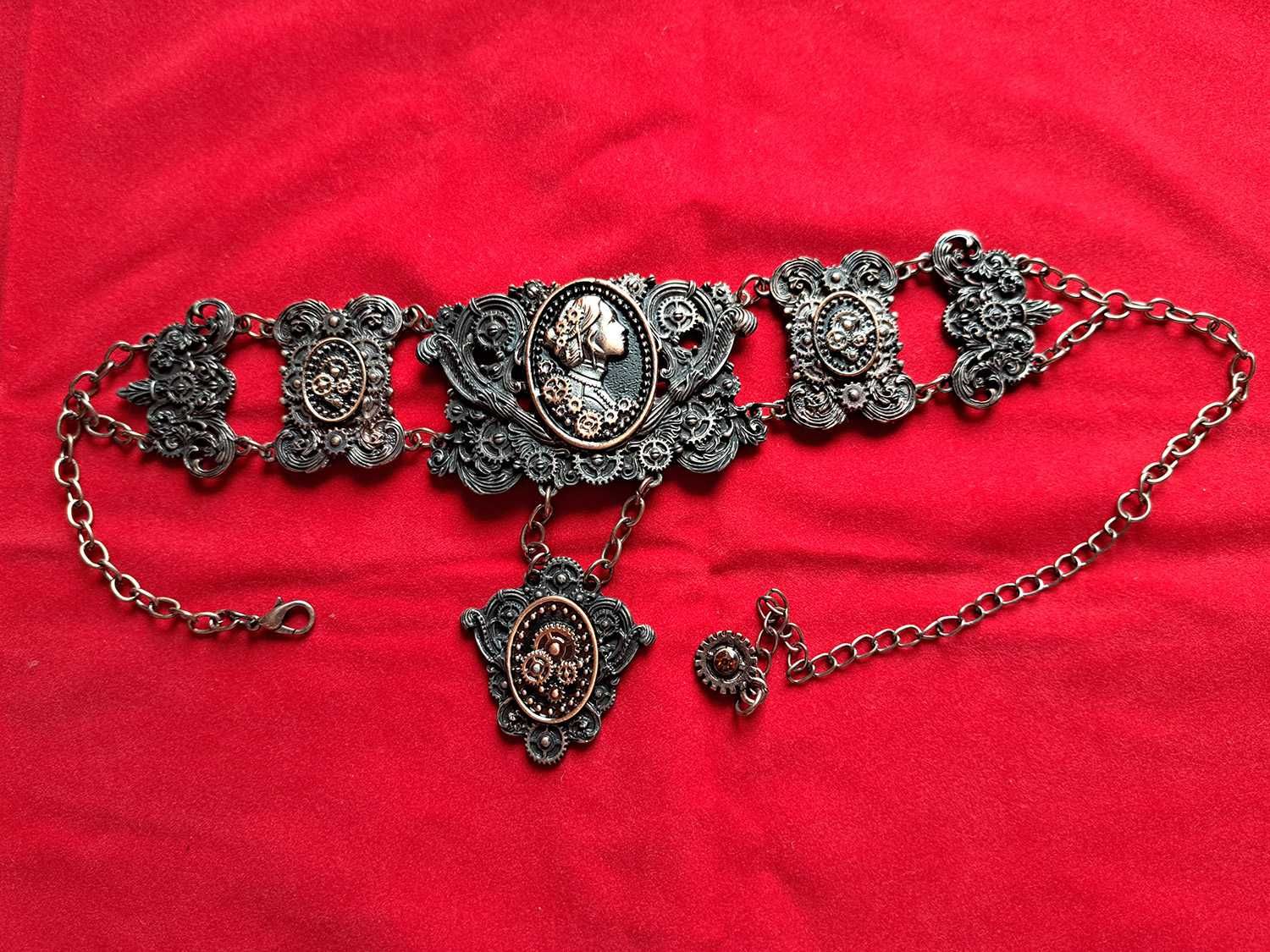 Steampunk Victorian Lady Restyle steampunkowa biżuteria