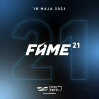 Sprzedam 2 bilety na Fame MMA 21 VIP 1 Rząd Catering + After Party