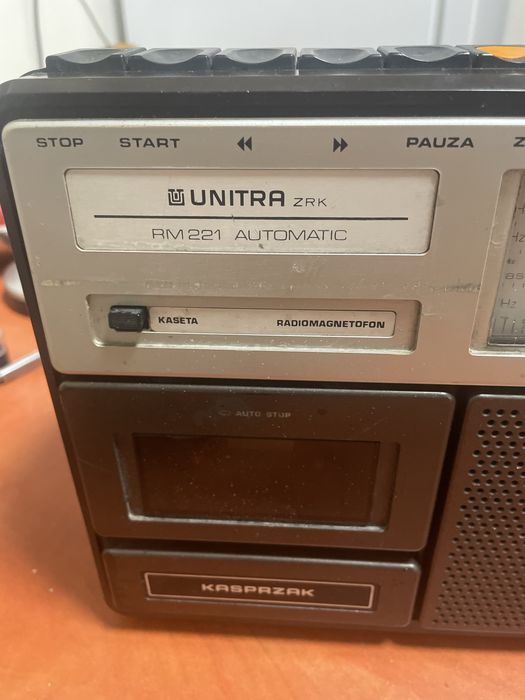 Radiomagnetofon Kasprzak RM221 Unitra