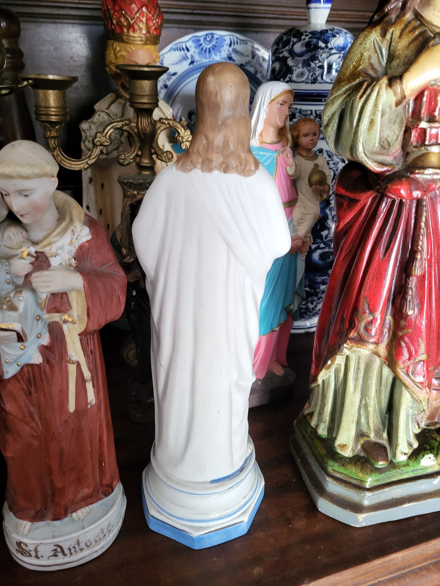 Biskwit porcelanowa figurka Pan Jezus