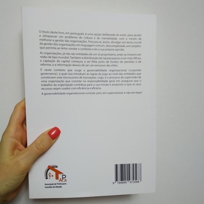 Livro «Introdução à Governabilidade Organizacional»