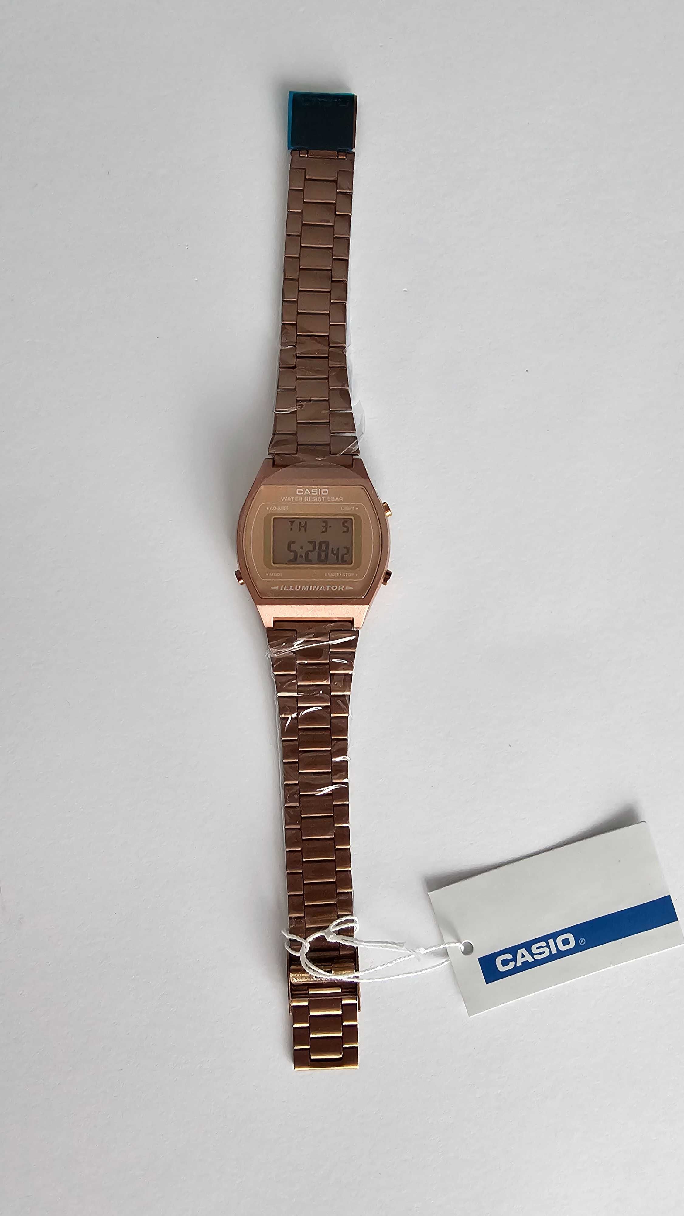 Zegarek Casio Retro A168WA-1YES ROSE GOLD
