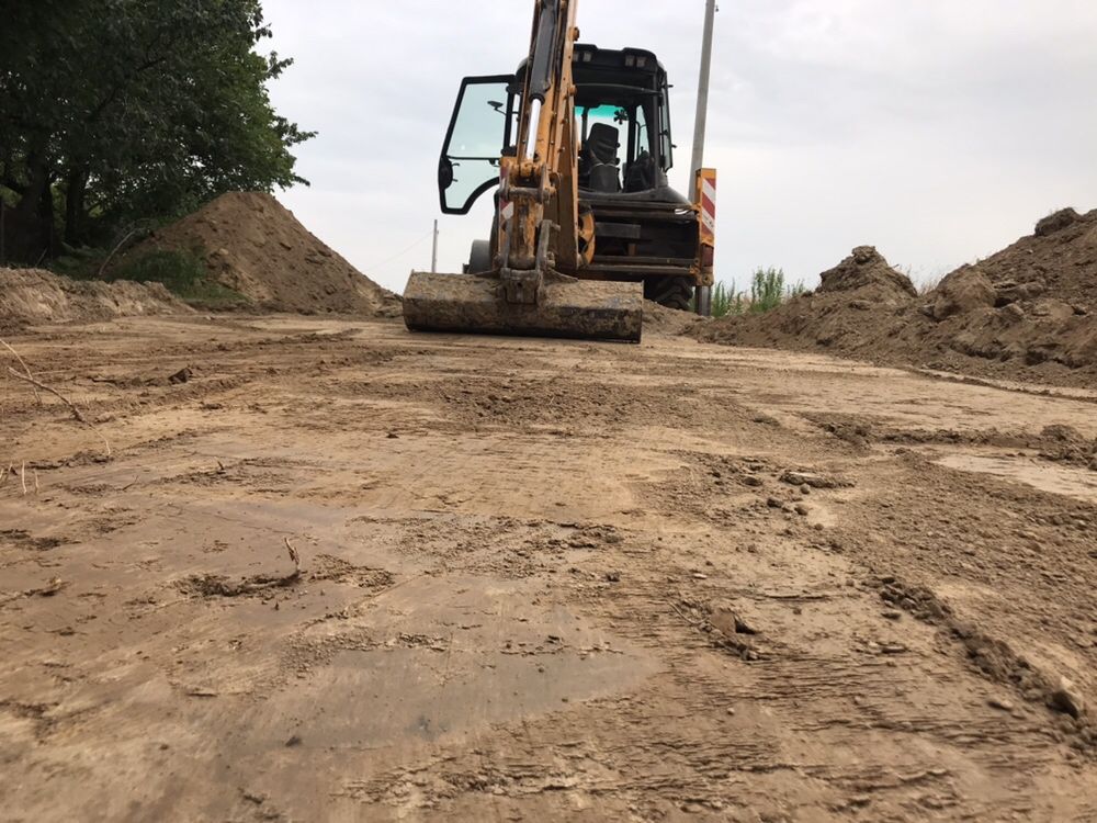 Usługi koparko ładowarką JCB 3 CX Koparka, fundamenty transport