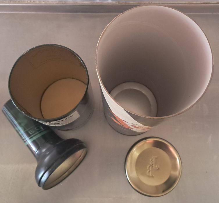 Caixas vazias Whiskey