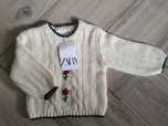 Nowy sweterek r. 80 Zara