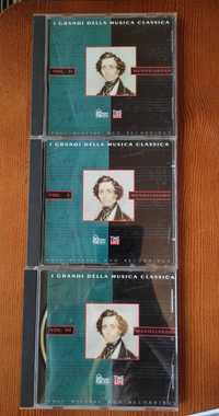 3 płyty CD Mendelssohn I grandi della musica classica