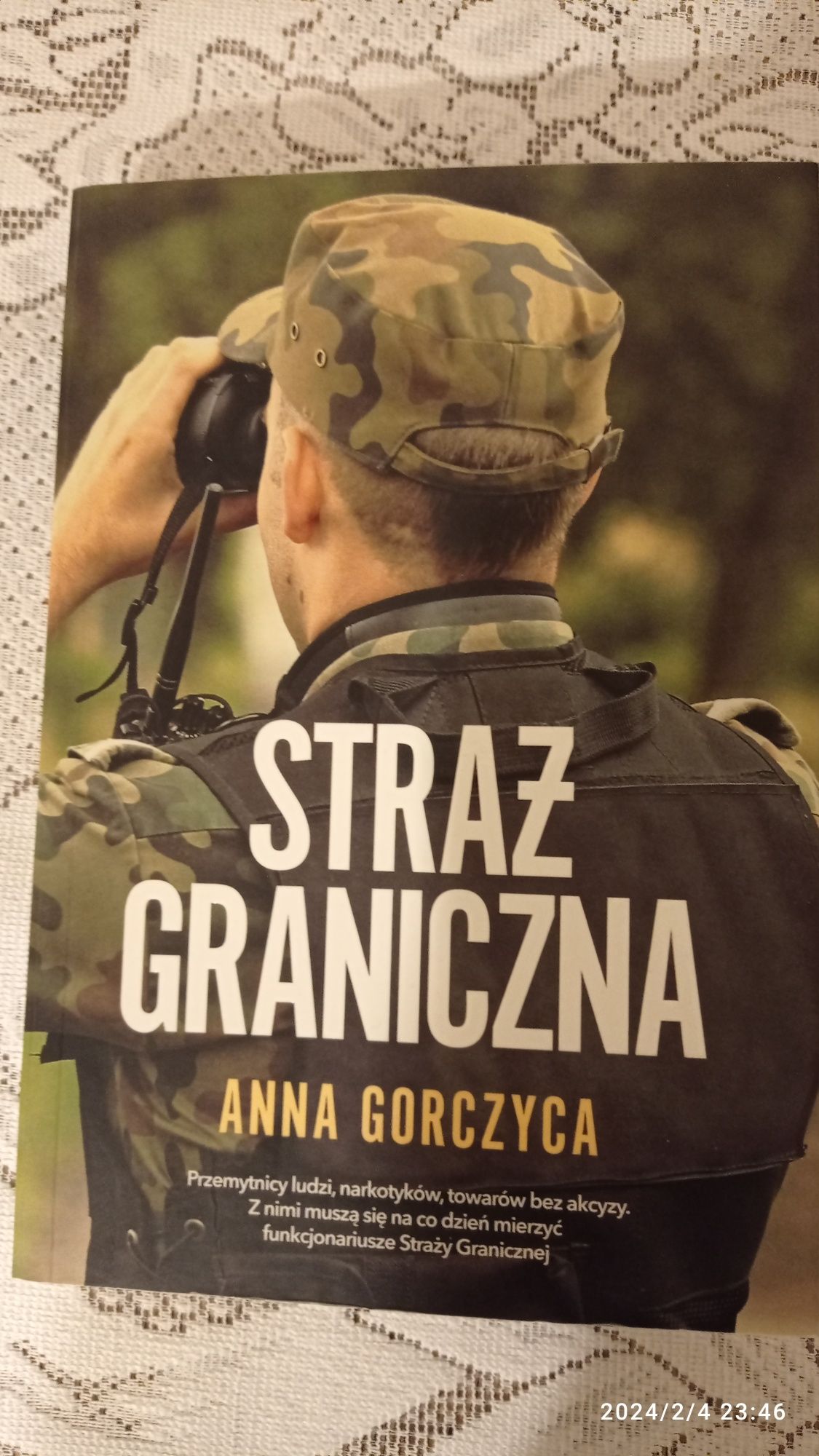 Książka Straż Graniczna Anna Gorczyca