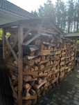 Drewutnia drewniana 180x80x212 cm brązowa Werth-Holz
